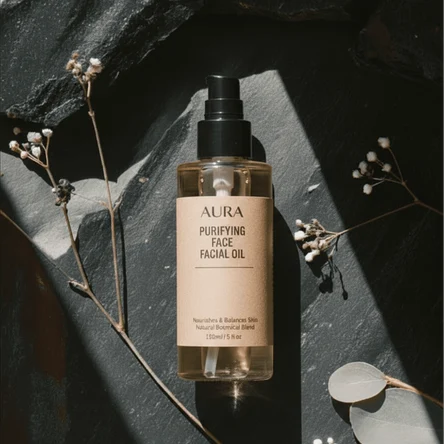 Увлажняющее питающее масло для лица Aura Facial Oil